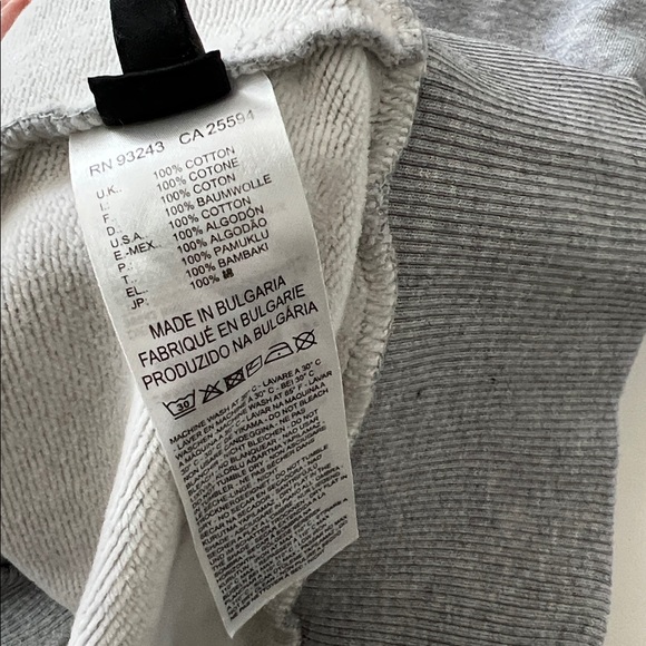 DIESEL S-EZRA Men's Front Zipper Moto Gray Crewneck Sweatshirt XL $259 - Picture 12 of 12